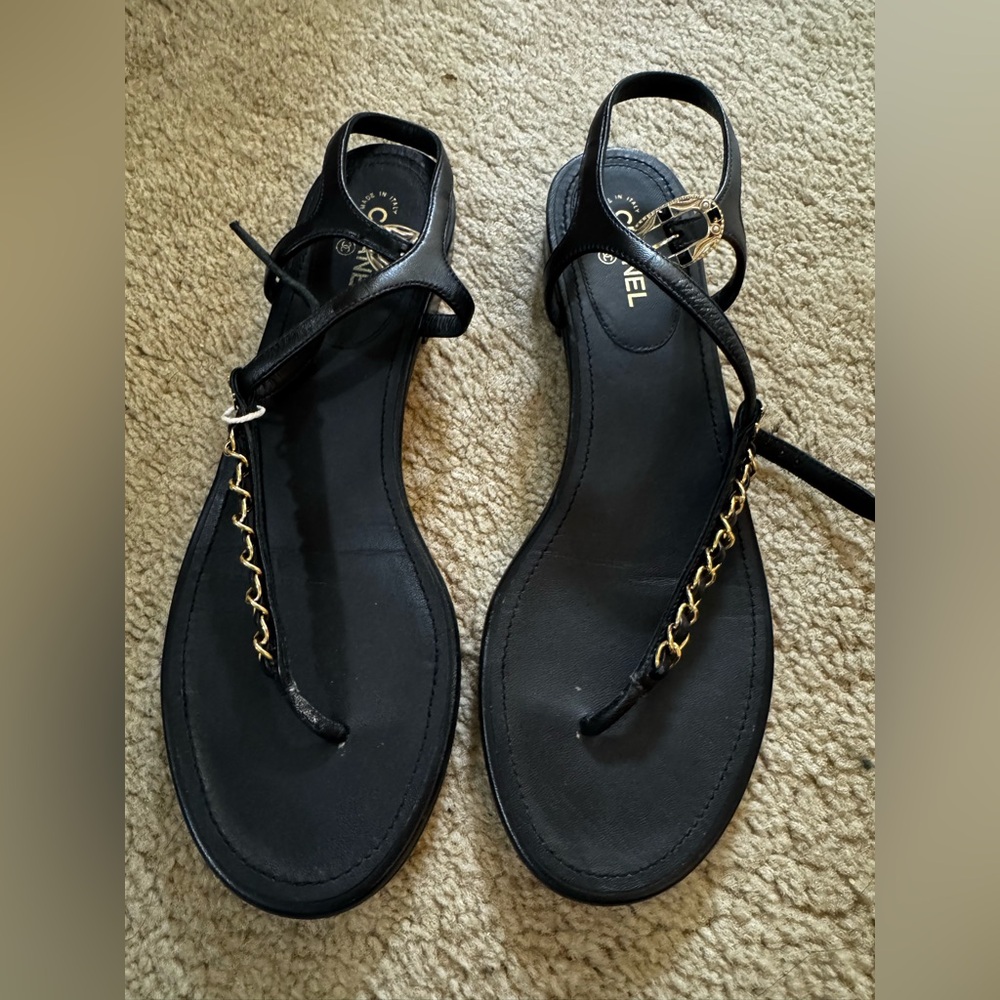 Chanel sandals 39.5
